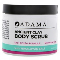 Zion Health, Adama, Ancient Clay, Body Scrub, Moroccan Pear, 4 oz (113 g)