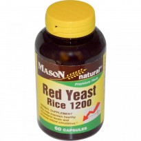 Mason Naturals, Red Yeast Rice 1200, 60 Capsules