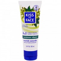 Kiss My Face, Moisture Shave, Green Tea & Bamboo, 3.4 fl oz (100 ml)