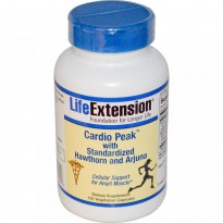 Life Extension, Cardio Peak with Standardized Hawthorn and Arjuna, 120 Veggie Caps