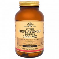 Solgar, Citrus Bioflavonoid Complex, 1000 mg, 100 Tablets