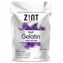 Z!NT, Beef Gelatin, Pure Protein, 16 oz (454 g)