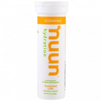 Nuun, Vitamins, Hydration, Tangerine Lime, 12 Tablets